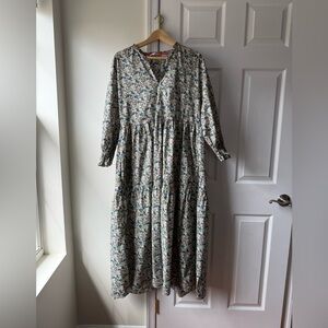 Justine Tabak Cotton Dress. Size L Great condition